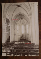 Photo 1900's Intérieur Eglise Neuilly Le Vendin France Tirage Albuminé Albumen Print Vintage Mayenne Religion - Orte