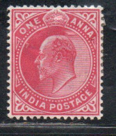 INDIA INDE 1902 1909 KING EDWARD VII 1a MNH - 1902-11 King Edward VII