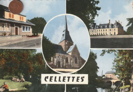 41 - Belle Carte Postale Semi Moderne De  CELLETTES   Multi Vues - Altri & Non Classificati