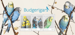 AUSTRALIA 2022 FAUNA Animals. Birds PARROTS - Fine S/S MNH - Nuevos