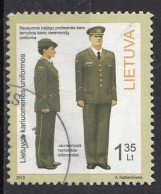 LITHUANIA 1143,used,falc Hinged - Politie En Rijkswacht