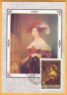 1984 Hermitage.  Maxicards  Art England. USSR. Petersburg  Women's Portraits, Costumes - Maximumkarten