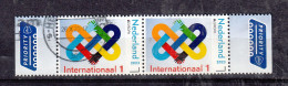 Nederland 2023 Nvph Nr 4108, Mi Nr 4199,internationaal , Europa, Vrede, Peace, ,paartje, Gestempeld - Usati