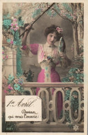 FÊTES - VOEUX - 1er Avril -(4) Jeune Femme -Poisson- - 1er Avril - Poisson D'avril