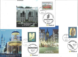 2368l: 3 Ausstellungsbelege Aus 2005 Der Österreichischen Post - Covers & Documents