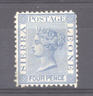 Sierra Leone  :  Yv  8  (*)   CC  Dentelé 12 ½ - Sierra Leone (...-1960)