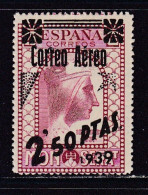 1939 - España - Edifil 791FN - MONTSERRAT SOBRECARGA CORREO AÉREO - MNH - Ongebruikt
