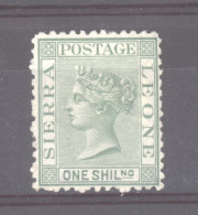 Sierra Leone  :  Yv  9  (*)   CC  Dentelé 12 ½ - Sierra Leone (...-1960)