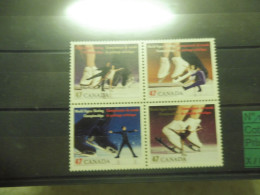 Canada Sports Sporten Sport 1850/1853 Mnh Neuf ** - Figure Skating