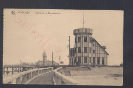 Zeebrugge - Wachtpost En Stuurmanshuis - Postkaart - Zeebrugge