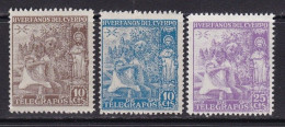 1938 - España - Beneficiencia - Edifil 16,17 Y 19 Niños Y Santiago Apostol - MNH - Charity