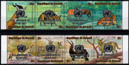 1975 Burundi, Animali Della Savana, Serie Soprastampata Completa Nuova (**) - Luftpost