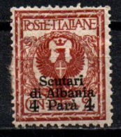 1915 - Italia - Levante - Uffici In Albania - Scutari 9 Soprastampati  ------- - Albanie