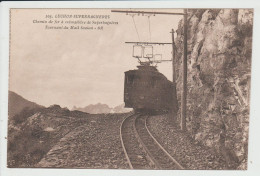 Delcampe - SUPERBAGNERES - HAUTE GARONNE - CHEMIN DE FER A CREMAILLERE - TOURNANT DU MAIL SOULAN - TRAIN - Superbagneres