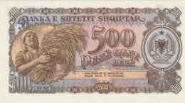 Albania 500 Leke 1957 P-31 UNC - Albanië