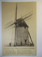 Carte Postale Moulin à Vent ( Gascogne- Languedoc ) (Petit Format Noir Et Blanc Non Circulée ) - Languedoc-Roussillon
