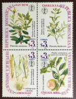 Dominican Republic 1998 Medicinal Plants Block MNH - Plantas Medicinales