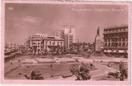 DAV : Egypte : Alexandrie :, Alexandria :  Zaghloul  Square - Alexandrie