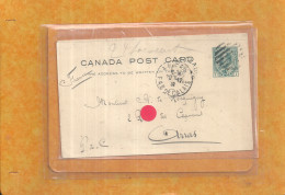 10-2023 - HES200/104 - CANADA - Entier Postal Roi Edward VII - Oblitérée - One Cent - 1908 - Oblitérés