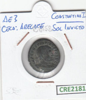 CRE2181 MONEDA ROMANA AE3 VER DESCRIPCION EN FOTO - Other & Unclassified