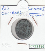 CRE2186 MONEDA ROMANA AE3 VER DESCRIPCION EN FOTO - Otros & Sin Clasificación