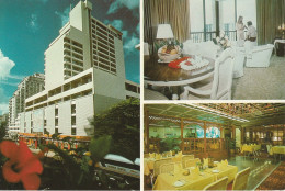 Hotel Miramar Hawaii With Its Attractive Marquee And Oriental Facade - Honolulu