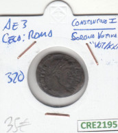 CRE2195 MONEDA ROMANA AE3 VER DESCRIPCION EN FOTO BC - Andere & Zonder Classificatie