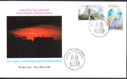 KK-194 2000 NORTHERN CYPRUS BELLAPAIS MUSIC FESTIVAL F.D.C. - Lettres & Documents