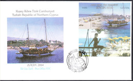 KK-219 NORTHERN CYPRUS EUROPA CEPT F.D.C. - Brieven En Documenten