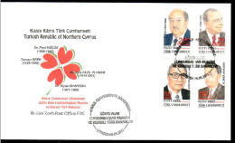 KK-663 NORTHERN CYPRUS MINISTERS F.D.C. - Briefe U. Dokumente