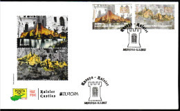 KK-683 NORTHERN CYPRUS 2017 EUROPA CEPT CASTLES F.D.C. - Storia Postale