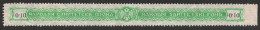 Yugoslavia 1939 Sanitation MEDICAL Medicine Revenue Tax Seal Stamp Vignette Close Label / Health / Stripe - 0,10 Din - Servizio