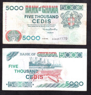 GHANA 5000 CEDIS 1998 PIK 34C BB - Ghana