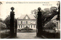 Beveren-Waes Waas Chateau Le Comte De Brouckhoven De Bergeyck - Beveren-Waas