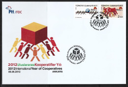 2012 - INTERNATIONAL YEAR OF COOPERATIVES 6 JUNE 2012  - FDC - FDC