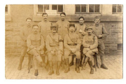 CPA 3467 - MILITARIA - Carte Photo Militaire - Un Groupe D'Officiers Et Soldats Du 55 ème Rgt D'Infanterie - Characters