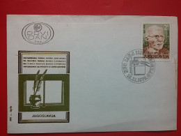 KOV 704-2 - Letter, Lettre, YUGOSLAVIA, BLANK, BLANC, Marko Cepenkov - Cartas & Documentos