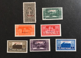 ITALIA Cirenaique - 1929 YT 52 à 58 (7 Valeurs) Neufs Sans Charnière MNH ** - Cote 79E - Cirenaica