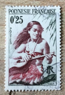 POLYNÉSIE. Joueuse De Guitare  N° 2 - Used Stamps