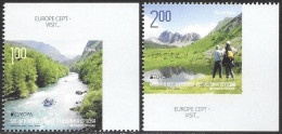 Bosna Bosnia Bosnien Serbia Serba 2012 Europa Cept Michel 563-64E ** MNH Neuf Postfrisch Unperforated 2 Sides - 2012