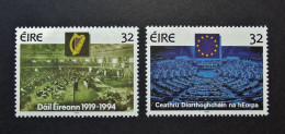 Ireland - Irelande - Eire - 1994 - Y&T N° 856 - 857 ( 2 Val.) History - Irish Parlement - MNH - Postfris - Neufs