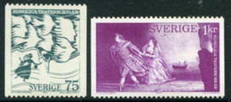 SWEDEN 1973 Bicentenary Of Royal Opera MNH / *.  Michel 792-93 - Ungebraucht