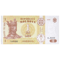 Moldavie, 1 Leu, 2006, KM:8h, NEUF - Moldawien (Moldau)