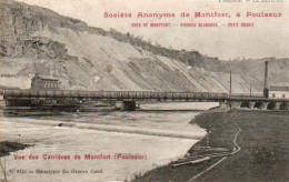 POULSEUR Société Anonyme De Monfort   Vue Des Carrières De Monfort N'a Pas Circulé - Comblain-au-Pont