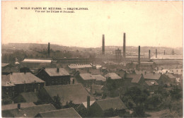 CPA Carte Postale Belgique Erquelinnes Arts Et Métiers Vue Sur Les Usines Et Jeumont 1922 VM73184ok - Erquelinnes