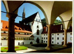 44917 - Niederösterreich - Gaming , Kartause Maria Thron , Prälatenhof Mit Kartausenkirche - Nicht Gelaufen  - Gaming