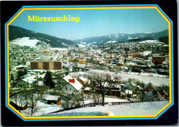 44797 - Steiermark - Mürzzuschlag , Panorama Im Winter - Gelaufen 1986 - Mürzzuschlag