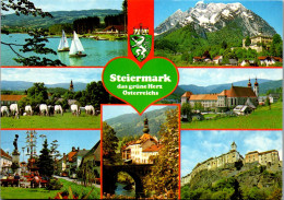 44792 - Steiermark - Hartberg , Stubenbergsee , Schloß Trautenfels Mit Grimming , Lipizzanergestüt Piber , 1987 - Hartberg