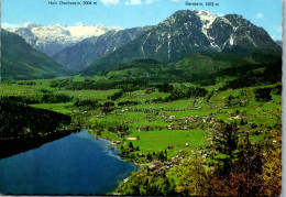 44789 - Steiermark - Altaussee , Altausseersee , Panorama , Hoher Dachstein , Sarstein - Gelaufen 1973 - Ausserland