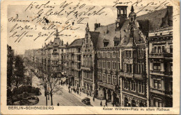 45712 - Deutschland - Berlin , Schöneberg , Kaiser Wilhelm Platz Mit Altem Rathaus - Gelaufen 1926 - Schoeneberg